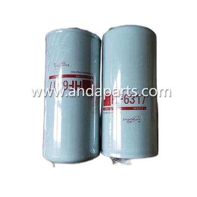 الصين مرشح زيت هيدروليكي عالي الجودة لـ Fleetguard HF6317 المزود