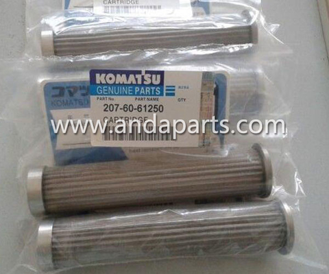 الصين الجودة الجيدة كوماتسو HD460 المكبس المضخة الهيدروليكية عنصر فلتر الحفار قطع غيار 207-60-61250 المزود