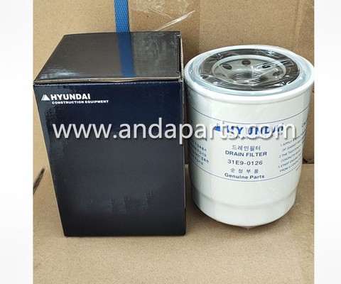الصين مرشح زيت هيدروليكي عالي الجودة لـ هيونداي 31E9-0126 31E9-0126-A المزود