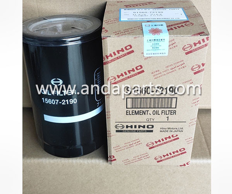 الصين مرشح زيت عالي الجودة لـ HINO 15607-2190 S15607-2190 المزود