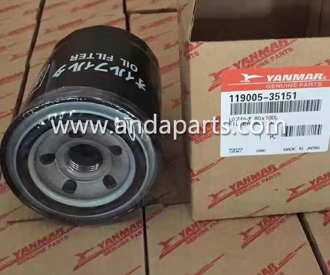 الصين مرشح زيت عالي الجودة لـ YANMAR 119005-35151 المزود