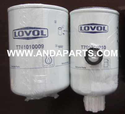 نوعية جيدة فلتر الزيت LOVOL T741010009 المزود